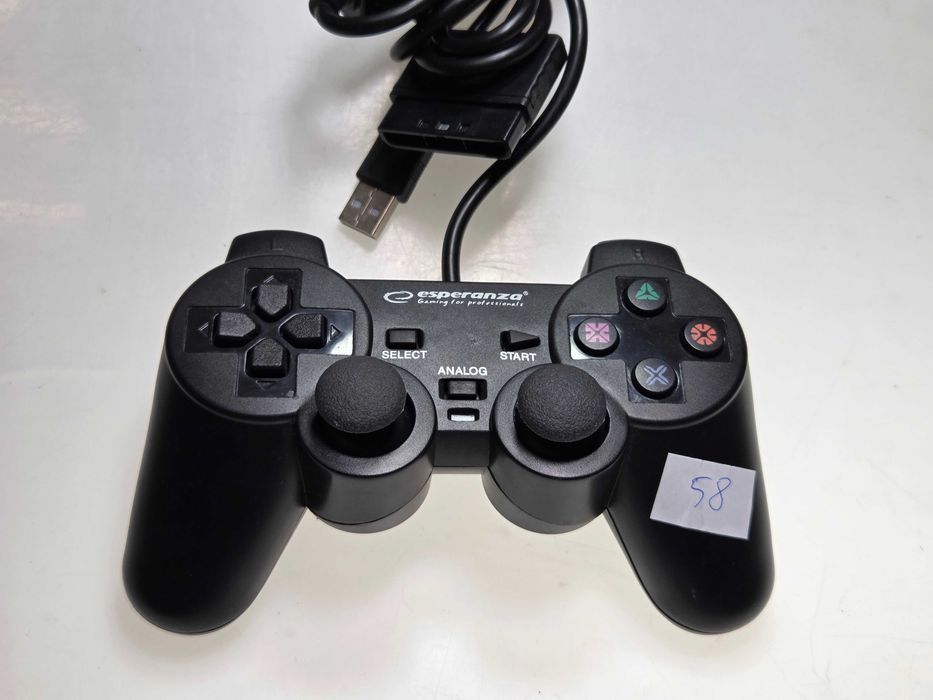 Pad PlayStation 2,PC zamiennik uszkodzony-nr58