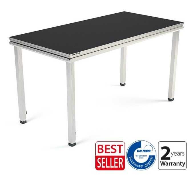 Kompletna scena 4x2m, 4 podesty z nogami 60cm, Faktura na przelew