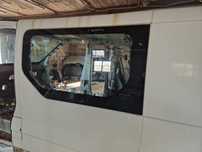 Szyba karoseryjna Vivaro Trafic 01-11r  lewa
