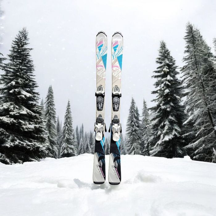 JUNIOR Narty 120 cm NORDICA LITTLE BELLE dla dziewczynki(1)