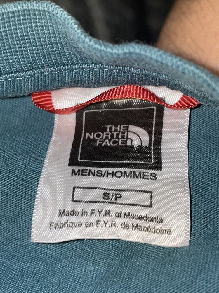 T-shirt Turkusowa «The North Face» Koszulka Męska / S