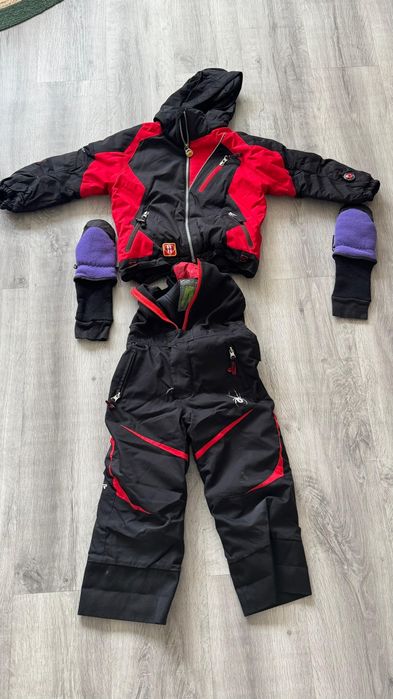 Roupa de neve Obermeyer para criança 4 anos - fato completo