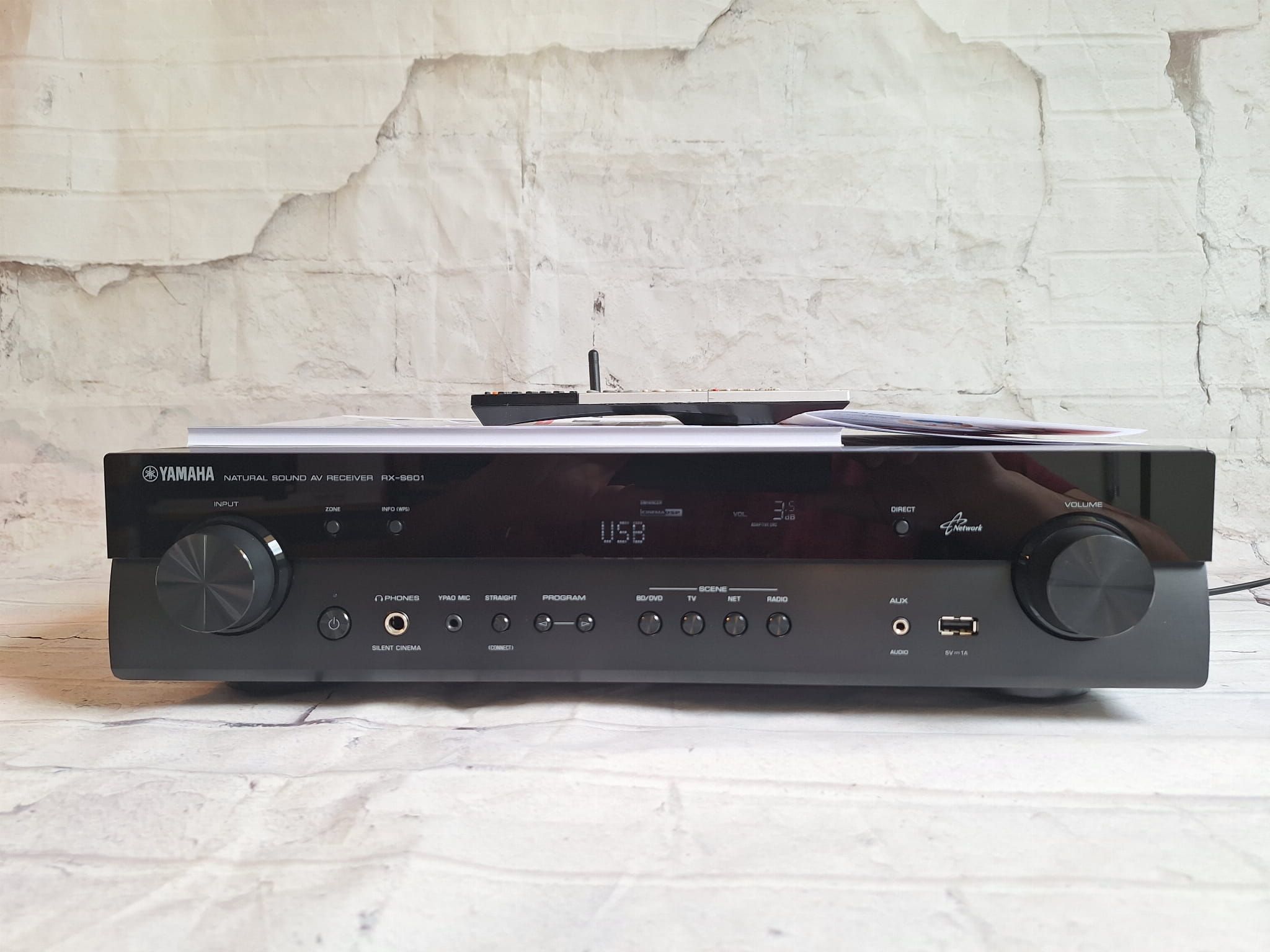 Yamaha Wifi Bt MusicCast  RX-S601 5.1 4k 60p dsd Hi res Net radio