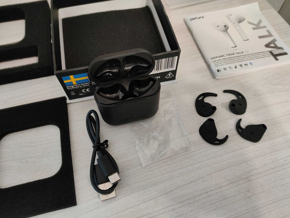 Беспроводные наушники Defunc True Talk TWS Black