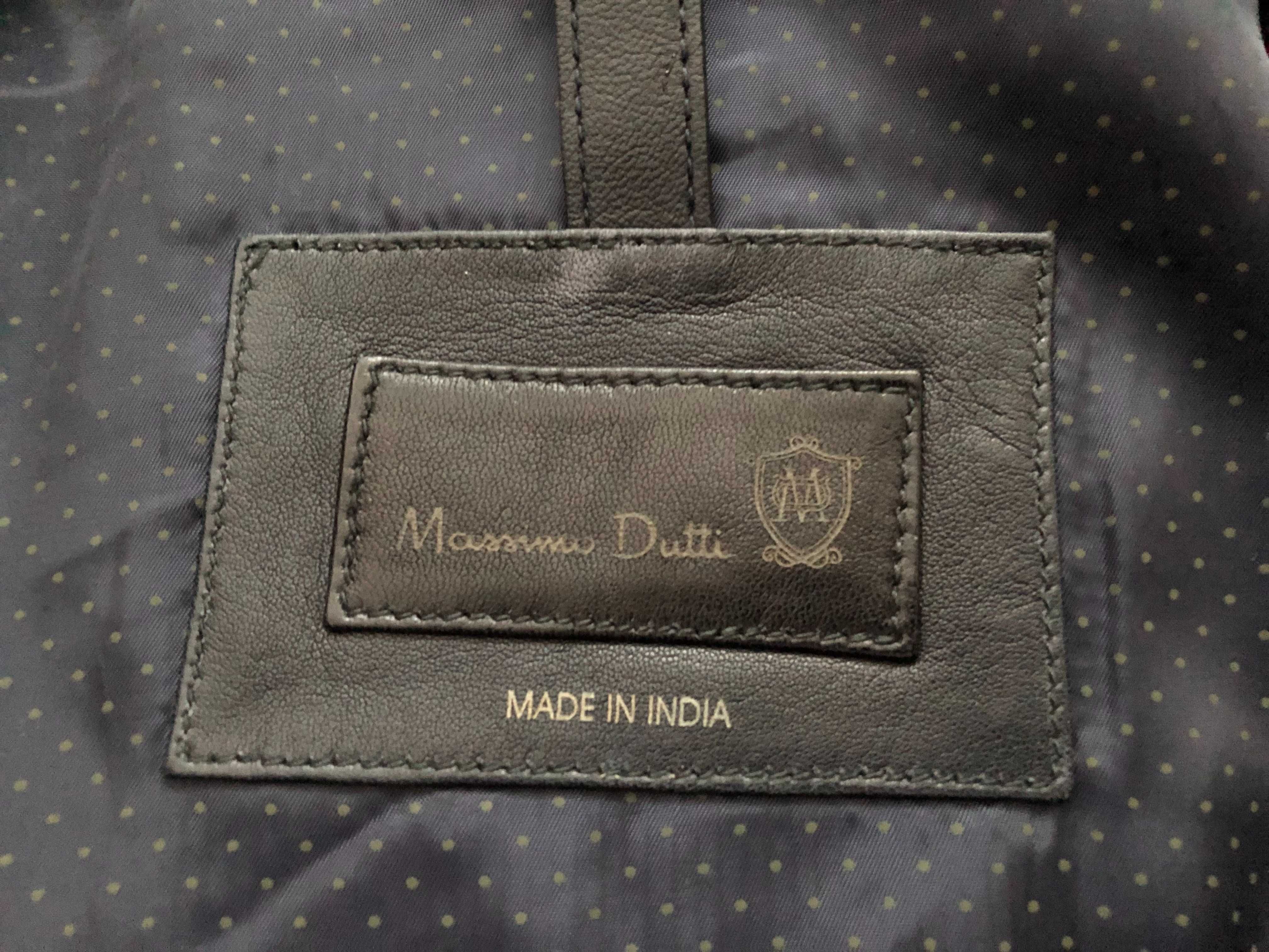 Куртка шкіряна Massimo Dutti