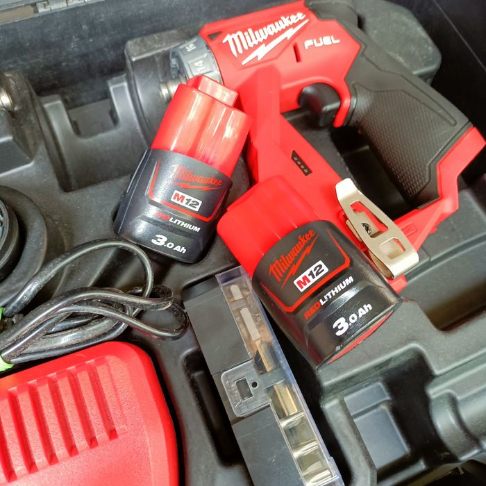 Milwaukee 12V M12 FDDX Wkrętarka Zestaw jak Nowe