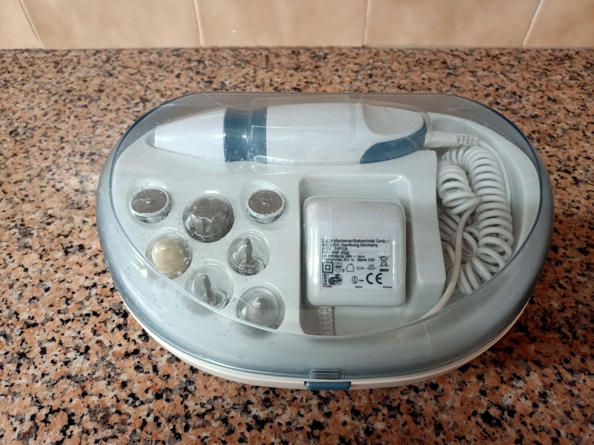 Conjunto de manicure e pedicure kit limas