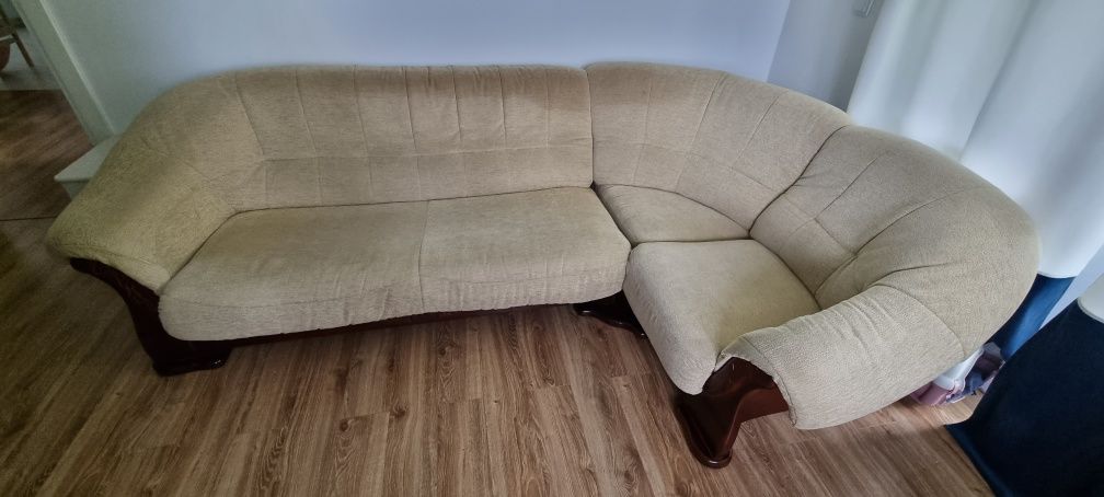 Sofa narożnik z funkcją spania