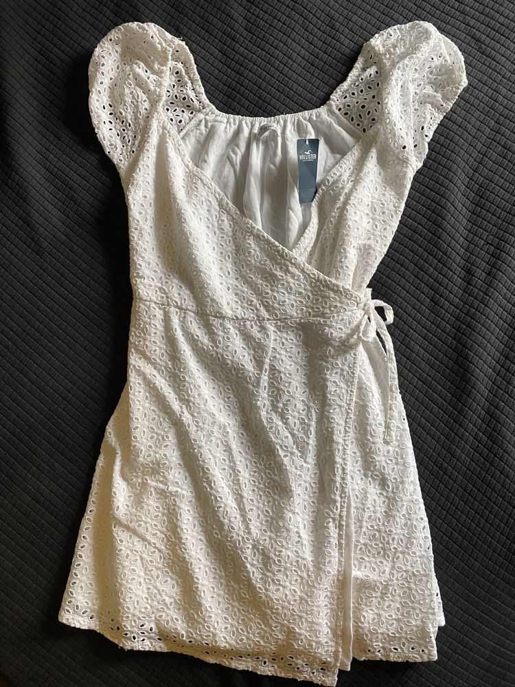 Hollister - Vestido de verão branco | L