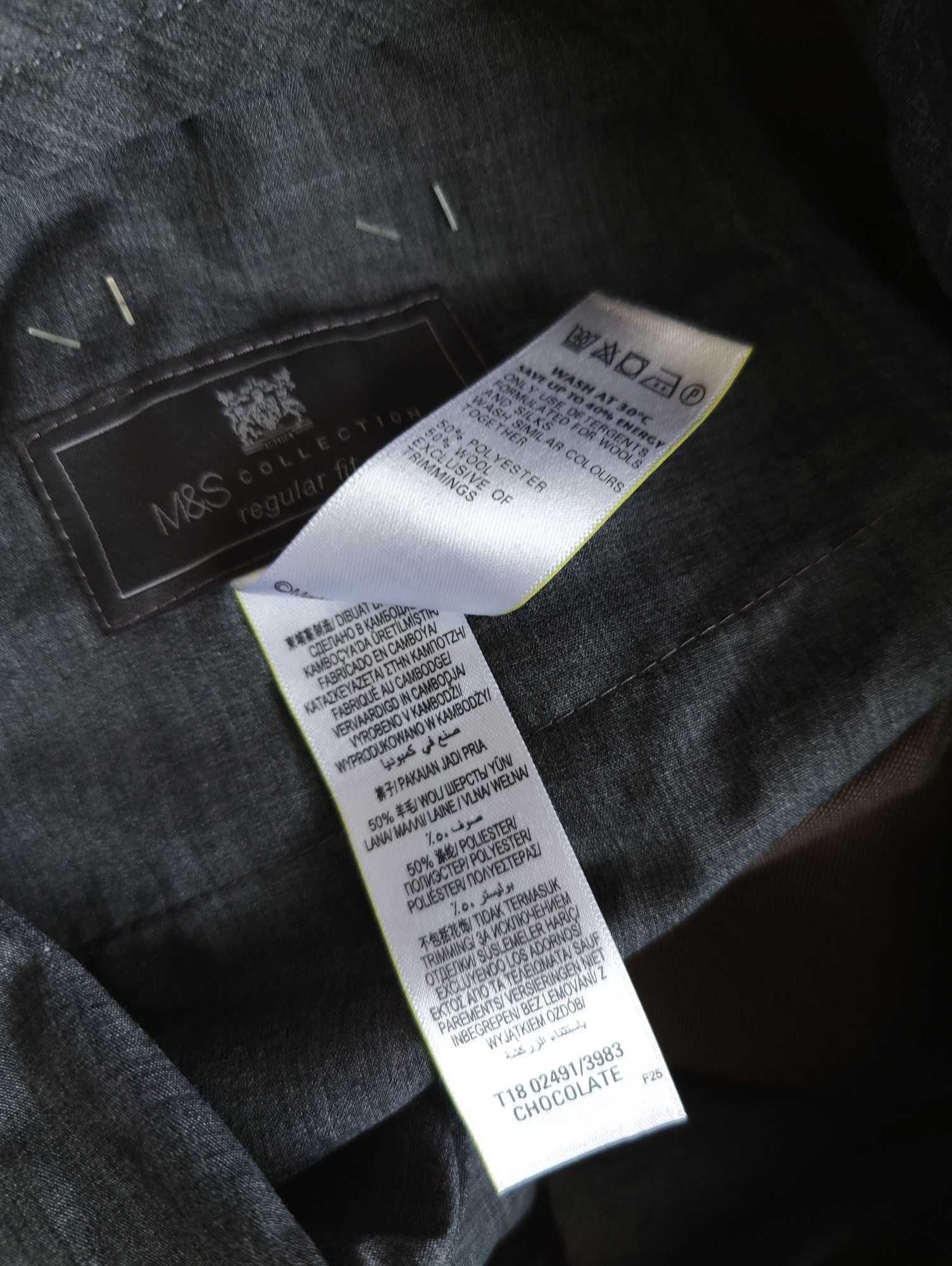 Джинсы брюки Marks&Spencer wool trousers (United Kingdom) w34.