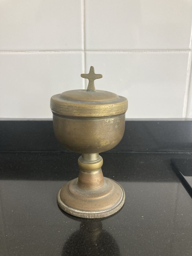 Tres Calices de Igreja em Bronze
