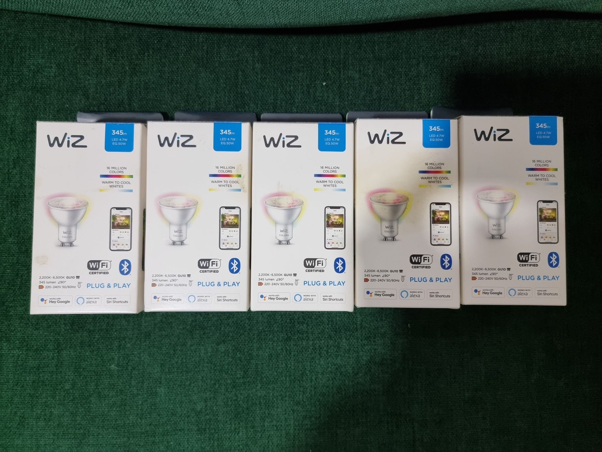 Lampada GU10 WiZ WiFi LED