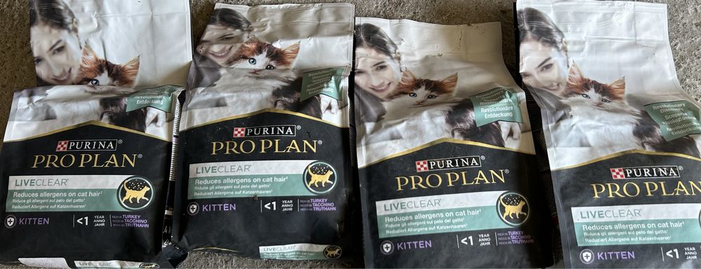 Purina pro plan live clear dla kociat 1,4 kg