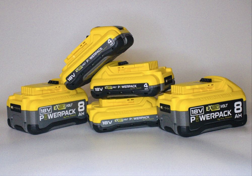 Акумулятор Dewalt PowerPack XR 18v/20v Tabless 4Ah (4000mah) eXtreme