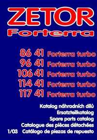 Katalog części Zetor Forterra 8641, 9641, 10641, 11441, 11741