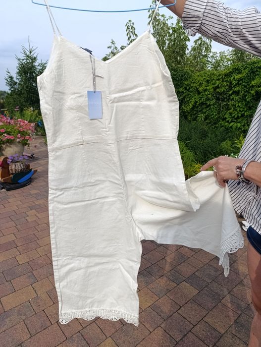 Kombinezon lniany r.42