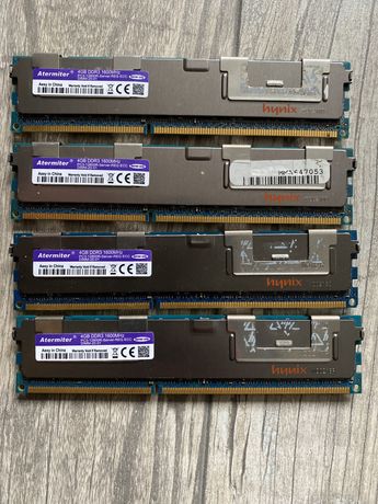 16GB 4x4GB Ram DDR3 1600Mhz hynix altermiter 12800R server REG ECC