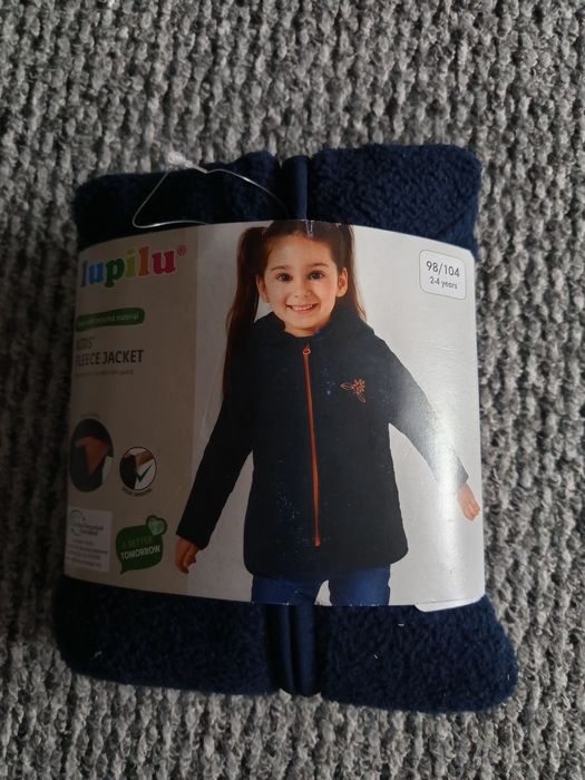 Bluza polarowa dziewczęca oo