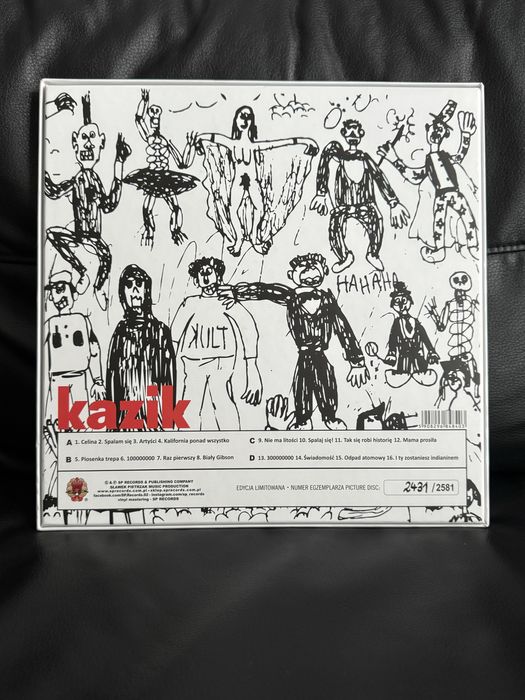 KAZIK KNŻ - na żywo ale w studio [2LP] Limited Edition Picture Vinyl