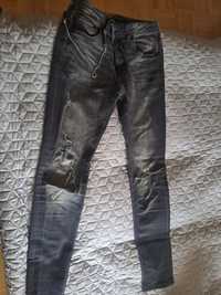 Jeansy super skinny męskie 30/32