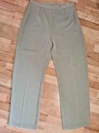 Wallis spodnie damskie w kant eleganckie 44 oliwkowe