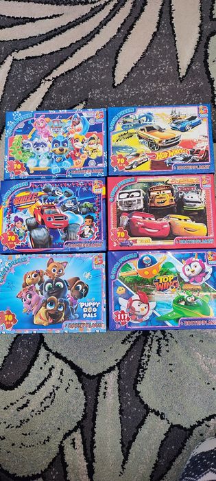 Пазли для дітей 35,70,50 елементів