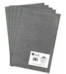 Filc poliestrowy A4 grey 5szt. Dalprint
