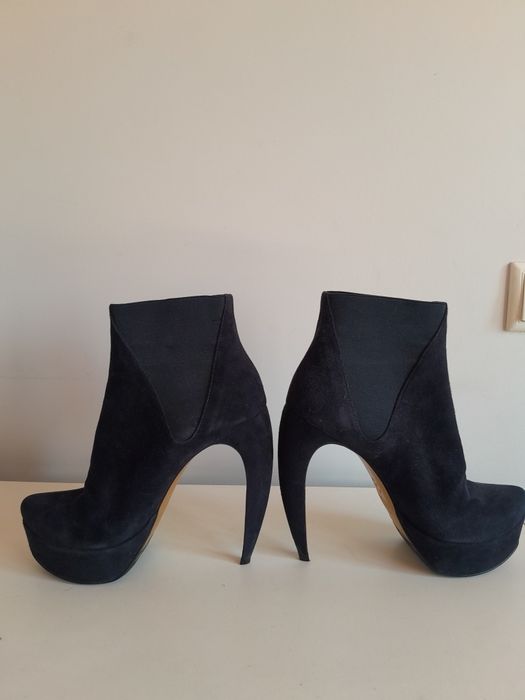 Ботильйони з оригінальним каблуком Walter Steiger