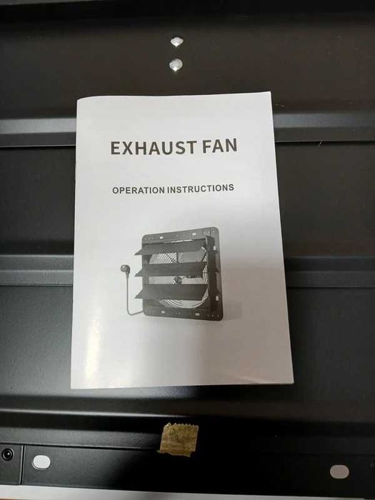 Wentylator wyciągowy 12 cali roletowy