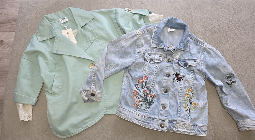 Paka ubrań dla dziewczynki 110cm