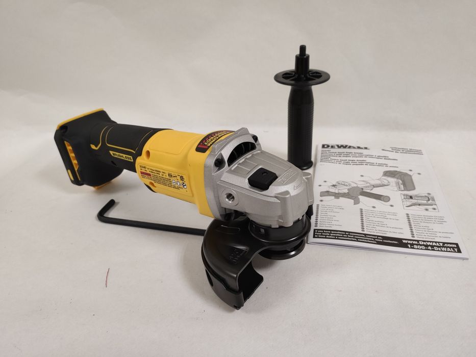 Оригінальна безщіткова кутова шліфмашина болгарка DeWALT DCG407 XR 20V