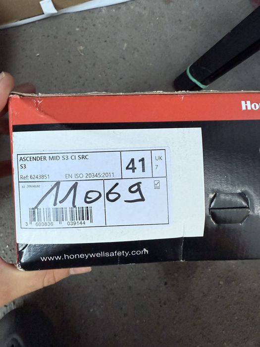 Buty robocze ochronne Honeywell