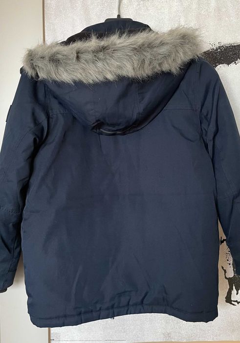 Kurtka chłopięca zimowa, marki Next, rozmiar na 140 cm, stan dobry