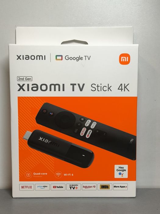 Приставка Xiaomi TV Box S 3gen,Stick 4k 2nd Gen