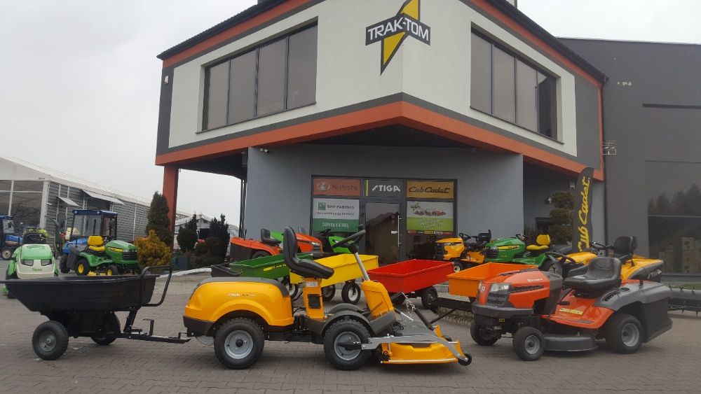 Traktorek kosiarka samojezdna Husqvarna CTH126 z koszem idealny stan