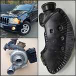 Резонатор Турбіни Jeep Grand Cherokee WK1 3.0 2005/2010 Розборка !!!