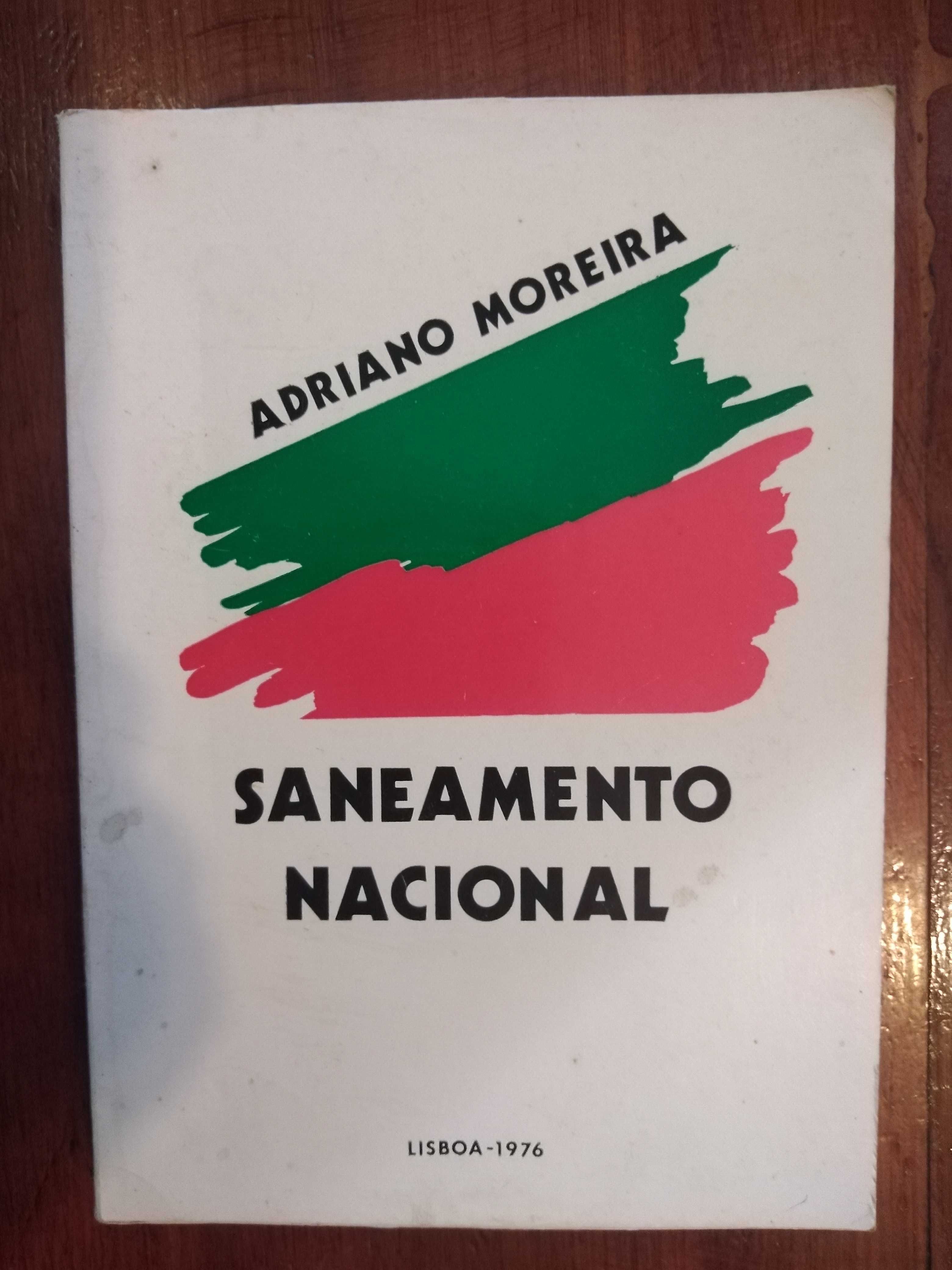 Adriano Moreira - Saneamento nacional
