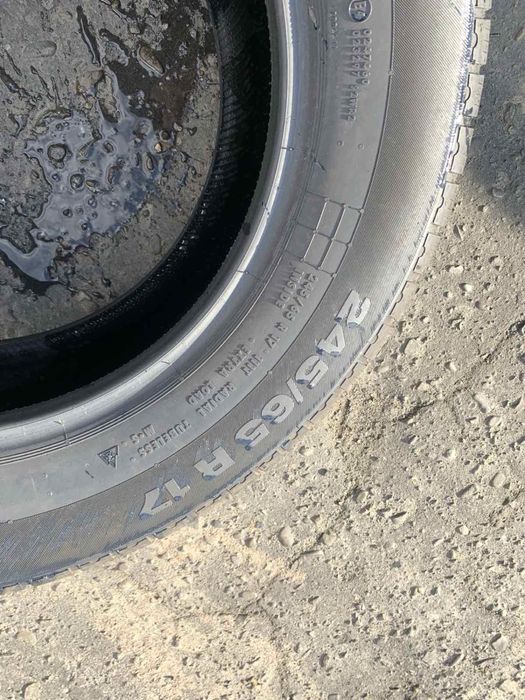 Шини нові 245/65 R17 пара Continental 2022 р, нові, зима.