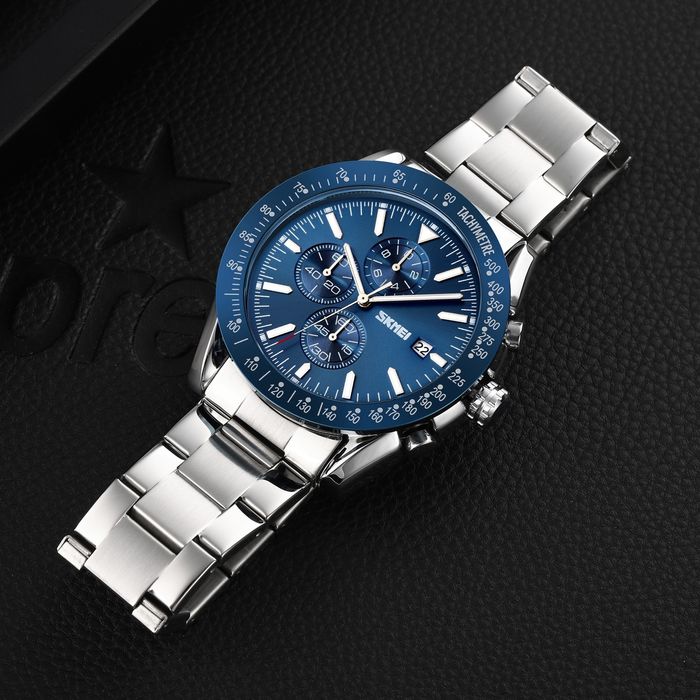 zegarek męski skmei 9253sibu + box