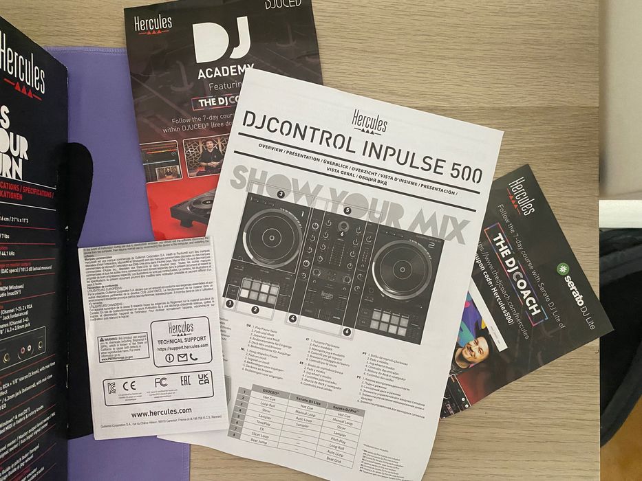 HERCULES 500 - Consola DJ