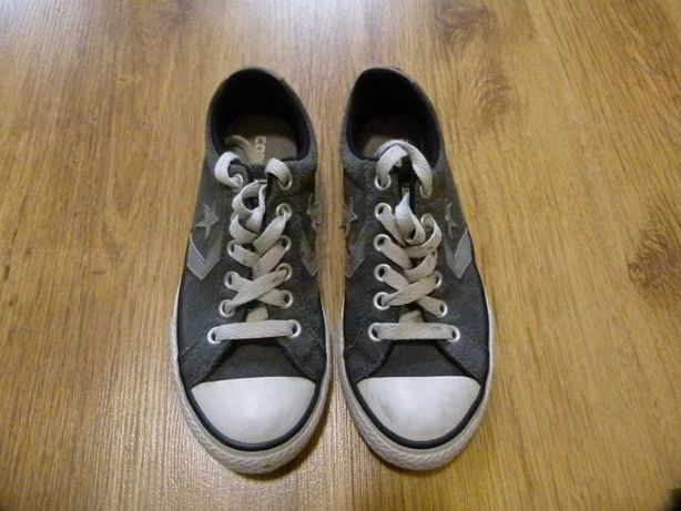 rozm. 30 Converse trampki buty zamszowe szare chłopięce