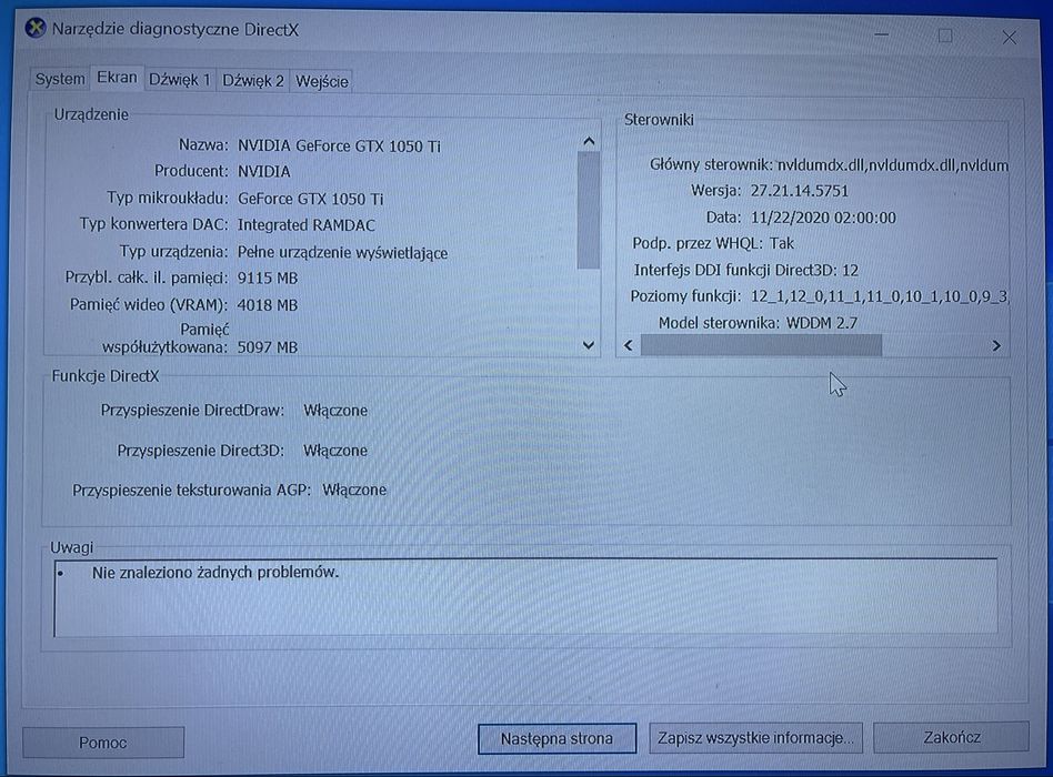 Komputer GTX 1050ti Intel Core i5
