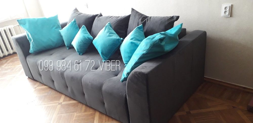 АКЦИЯ! Прямой диван кровать. 160х200 спальное. МЕБЕЛЬ. Диван ліжко