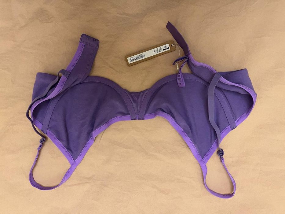 Бюстгальтер. Cotton logo Demi bra. Skims. 85C