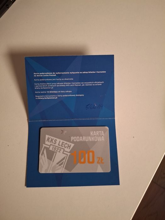 Karta podarunkowa Lech Poznań