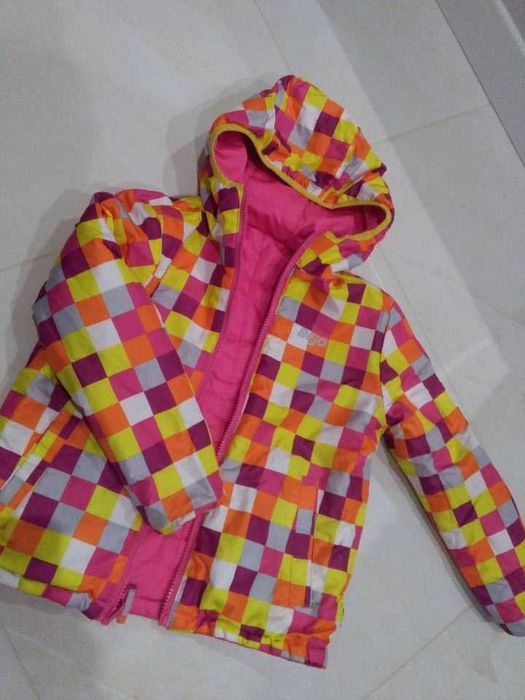 dwustronna kurteczka marki Bejo, 128, kratka