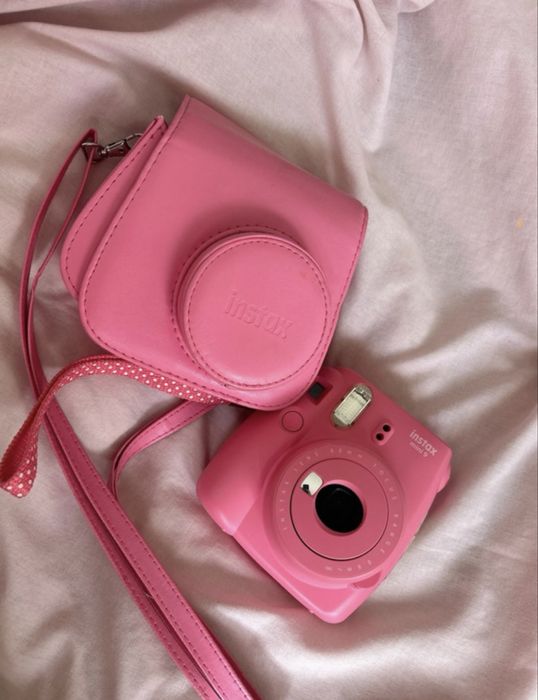 Câmera Instax Mini 9 Rosa com Bolsa