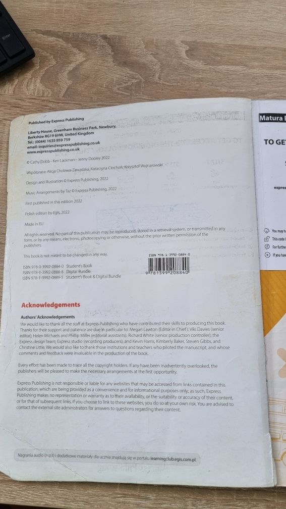 Repetytorium, Język angielski, Express Publishing, Student's book
