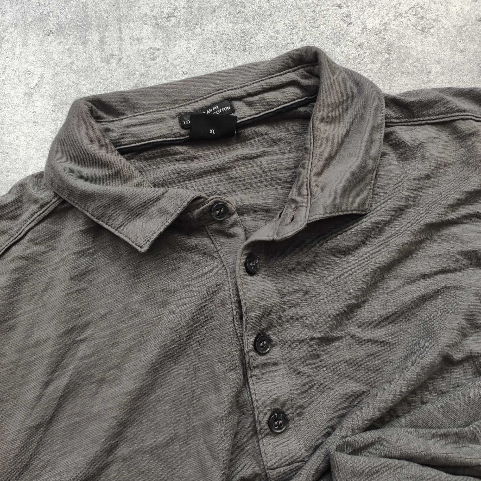 MĘSKA Koszulka PREMIUM Bawełna Hugo Boss Basic Elegancka Kołnierzyk