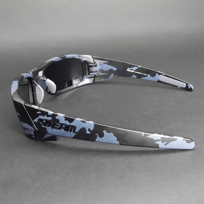 OKULARY PRZECIWSŁONECZNE. Polaryzacyjne HD. Camouflage/Black. Sportowe